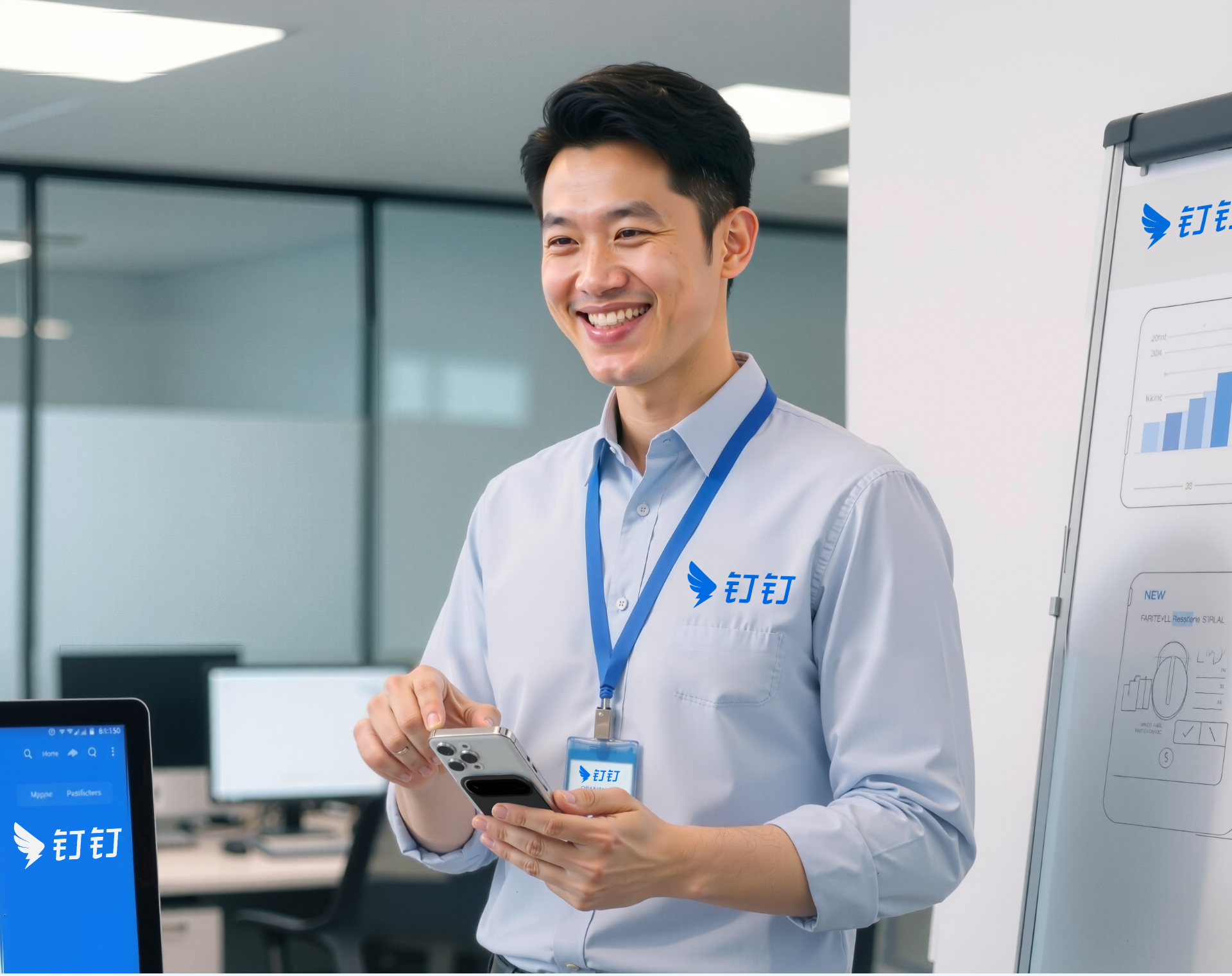 钉钉网页版下载 - 在线办公界面